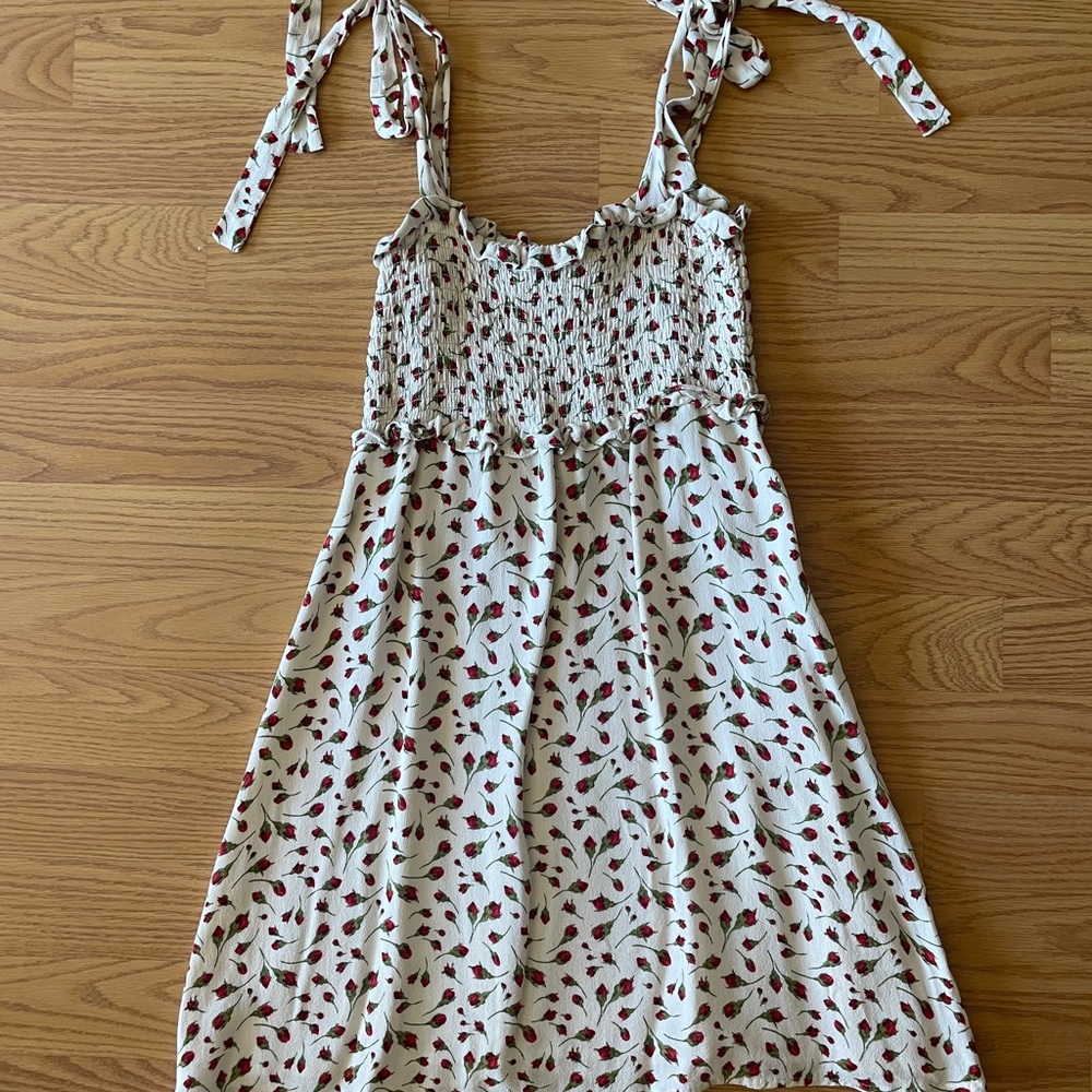 Reformation Seabreeze Floral Linen Dress